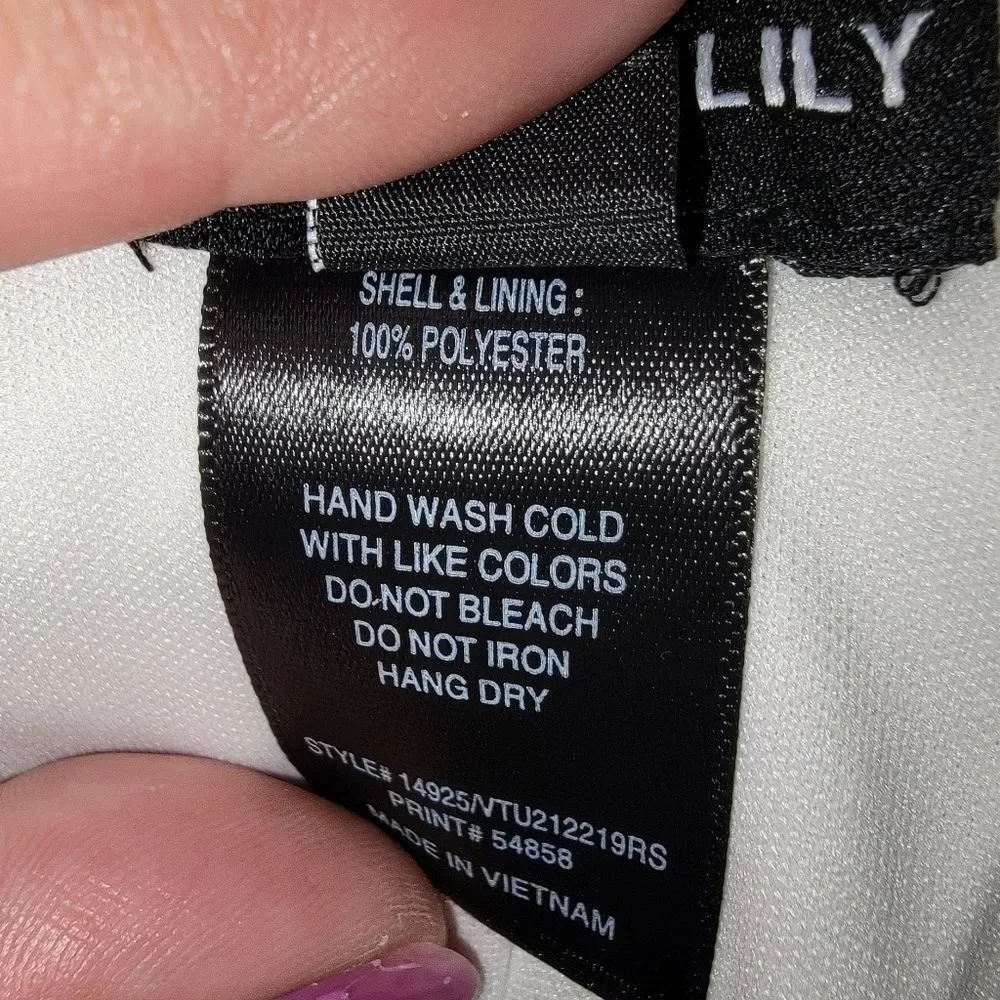 Kate and Lily sleeveless floral chiffon tiered maxi dress size 6 - Picture 8 of 8
